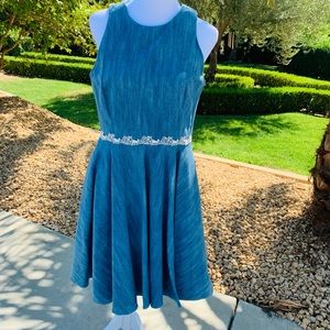 A-line Denim dress w/tags,